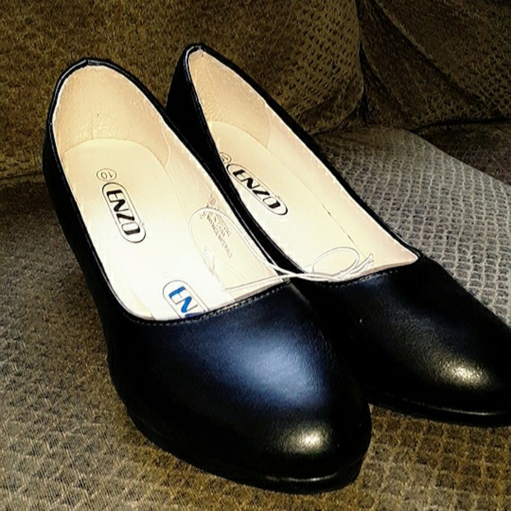 Black high heels